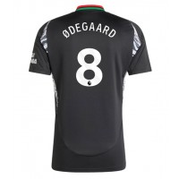 Camiseta Arsenal Martin Odegaard #8 Visitante Equipación 2024-25 manga corta